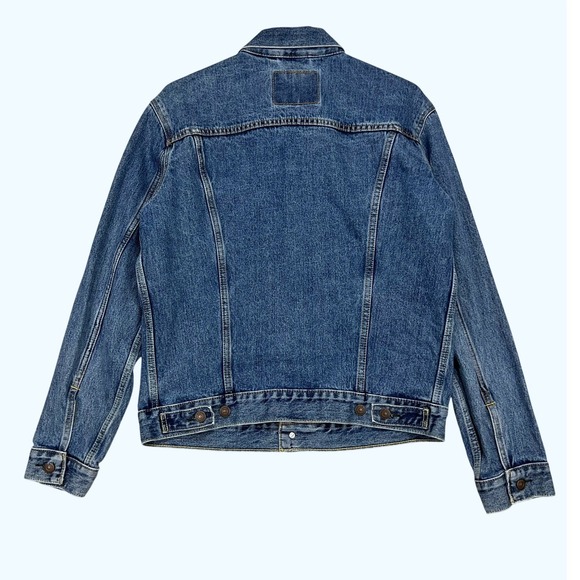 Levis x Odd Future OFWGKTA Denim Trucker Jacket 2012 Blue Mens Size M - Picture 4 of 10